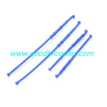 jjrc-v915-wltoys-v915-lama-helicopter parts Connecting set bar 4pcs (blue) - Click Image to Close